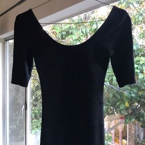 H&M size 2 short black dress